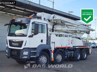 Man TGS 41.460 8X4 CIFA K40C-PU1607 Pump 935hours! Big-Axle Steelsuspension Euro 6 in vendita da BAS World B.V.