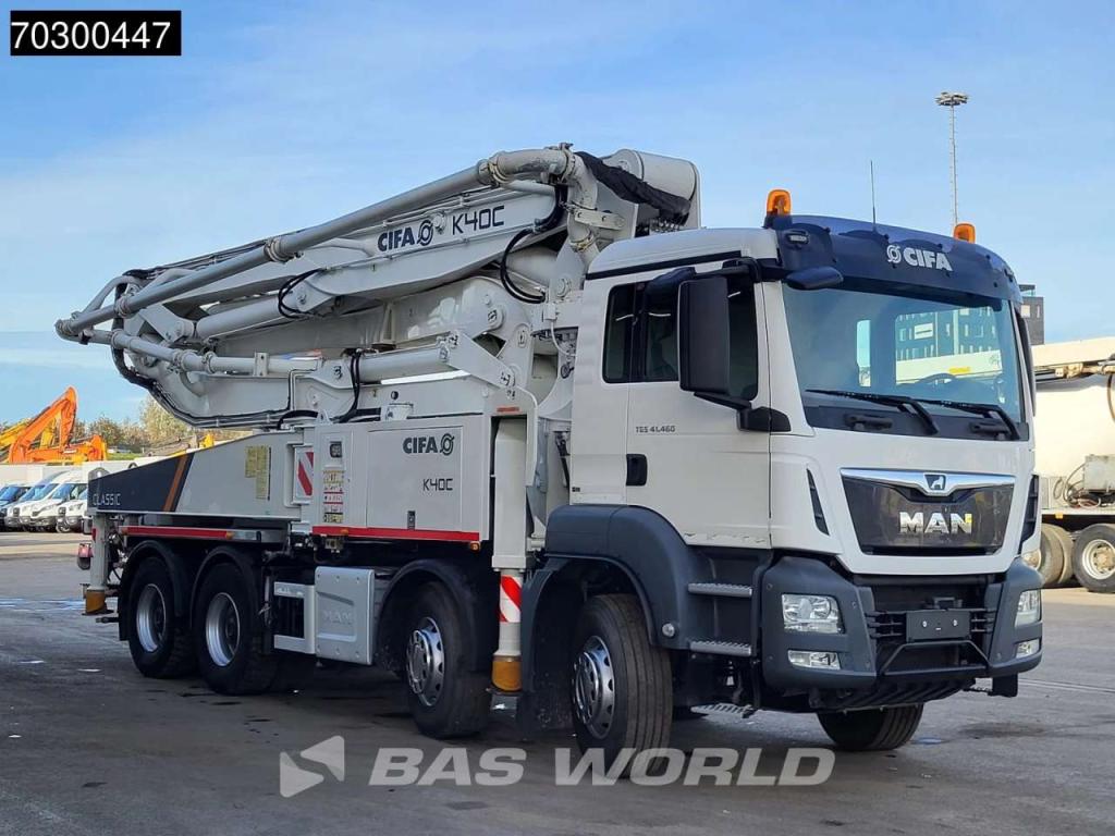Man TGS 41.460 8X4 CIFA K40C-PU1607 Pump 935hours! Big-Axle Steelsuspension Euro 6 Foto 2