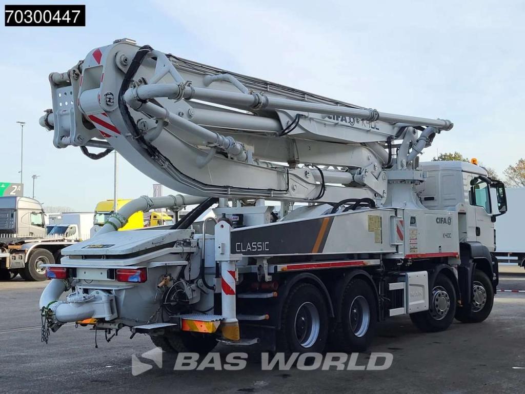 Man TGS 41.460 8X4 CIFA K40C-PU1607 Pump 935hours! Big-Axle Steelsuspension Euro 6 Foto 3