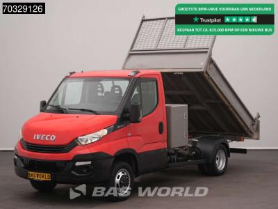Iveco Daily 35C12 Kipper met Kist Dubbellucht 3,5t Trekhaak Airco Cruise Euro6 Tipper Benne Kieper Airco in vendita da BAS World B.V.