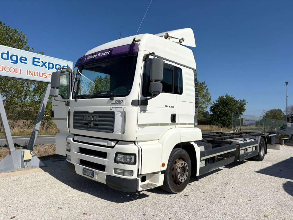 Man TGA 18.350 cassa mobile alluminio o telaio Foto 1