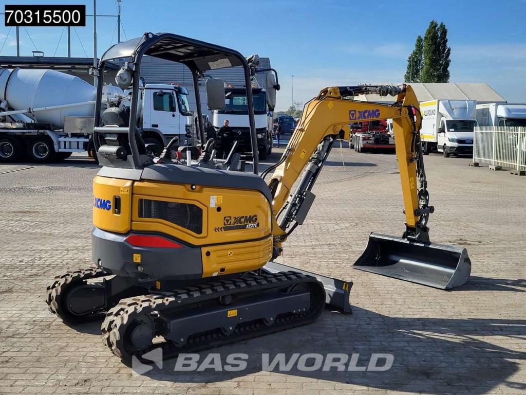 XCMG XE27 E FACTORY WARRANTY - CW/3 BUCEKTS - KUBOTA ENGINE Foto 10