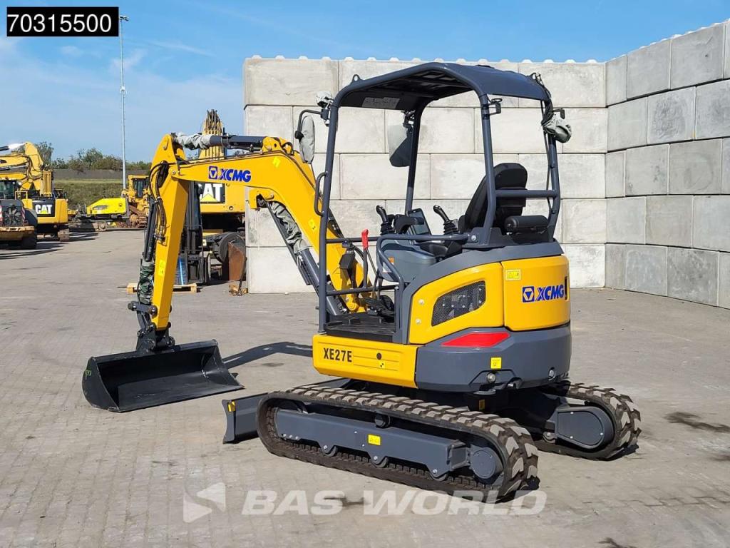 XCMG XE27 E FACTORY WARRANTY - CW/3 BUCEKTS - KUBOTA ENGINE Foto 7