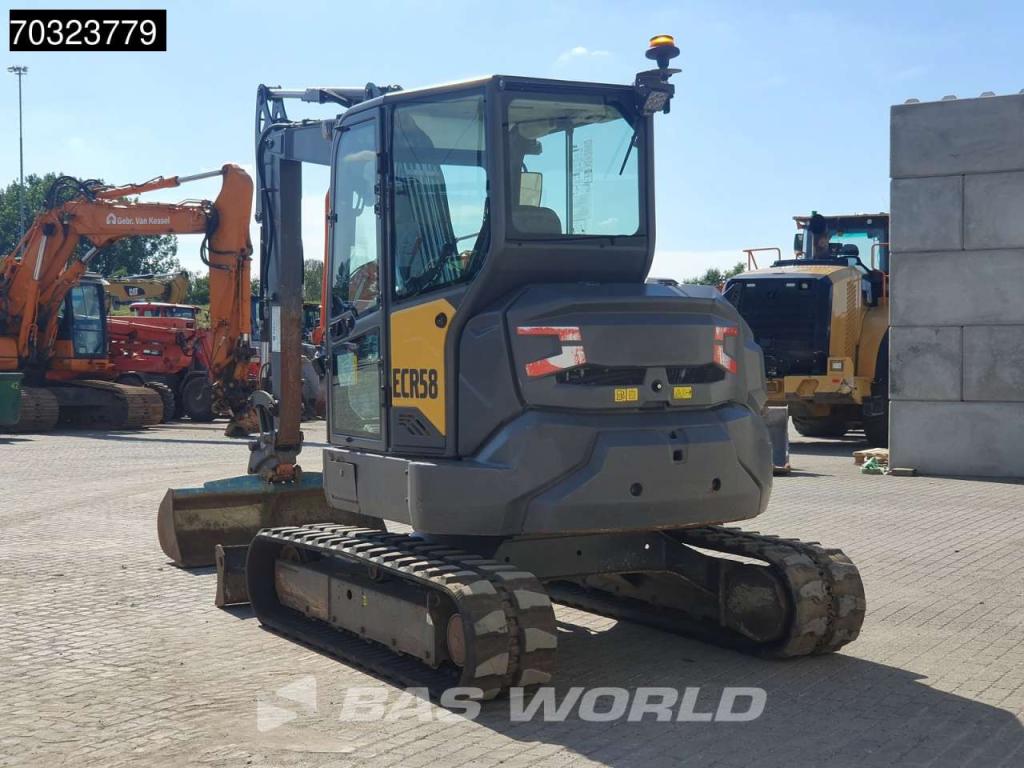 Volvo ECR58 F A/C - 3 Buckets Foto 5