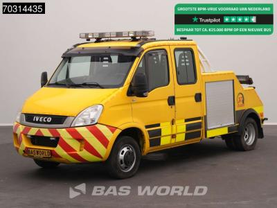 Iveco Daily 50C17 3.0L Dubbellucht 170PK Servicevoertuig Dubbel Cabine Airco Cruise Camera Lier Zwaailamp in vendita da BAS World B.V.
