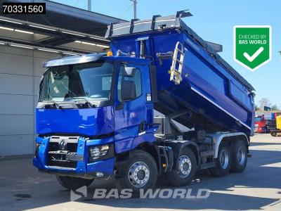 Renault C 480 C 8X4 16m3 Meiller tipper Full Steel suspension Big-Axle Euro 6 in vendita da BAS World B.V.