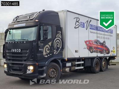 Iveco Stralis 560 6X2 Retarder Automatic Lift Axle 1500kg Tailgate Euro 5 in vendita da BAS World B.V.