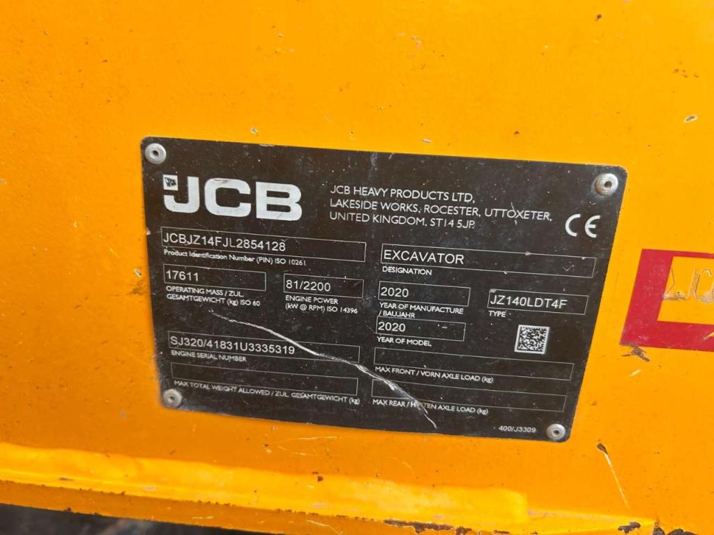 JCB JZ140 Foto 9
