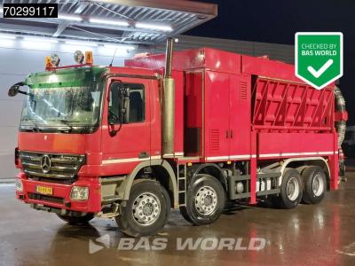 Mercedes Actros 4144 Actros 8X4 10m3 RESCHWITZER ESE 32/10-DV-K Saugbagger Big-Axle Euro 5 in vendita da BAS World B.V.
