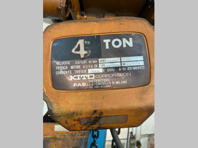 Kito Gru a bandiera elettrica