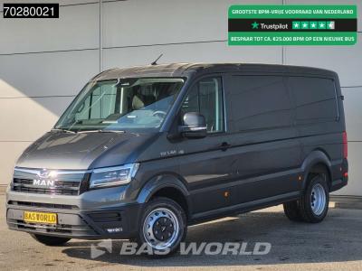 Man TGE 5.160 Uniek! Dubbellucht Automaat L3H2 Laag Dak ACC Navi LED Airco Camera Parkeersensoren CarPl in vendita da BAS World B.V.