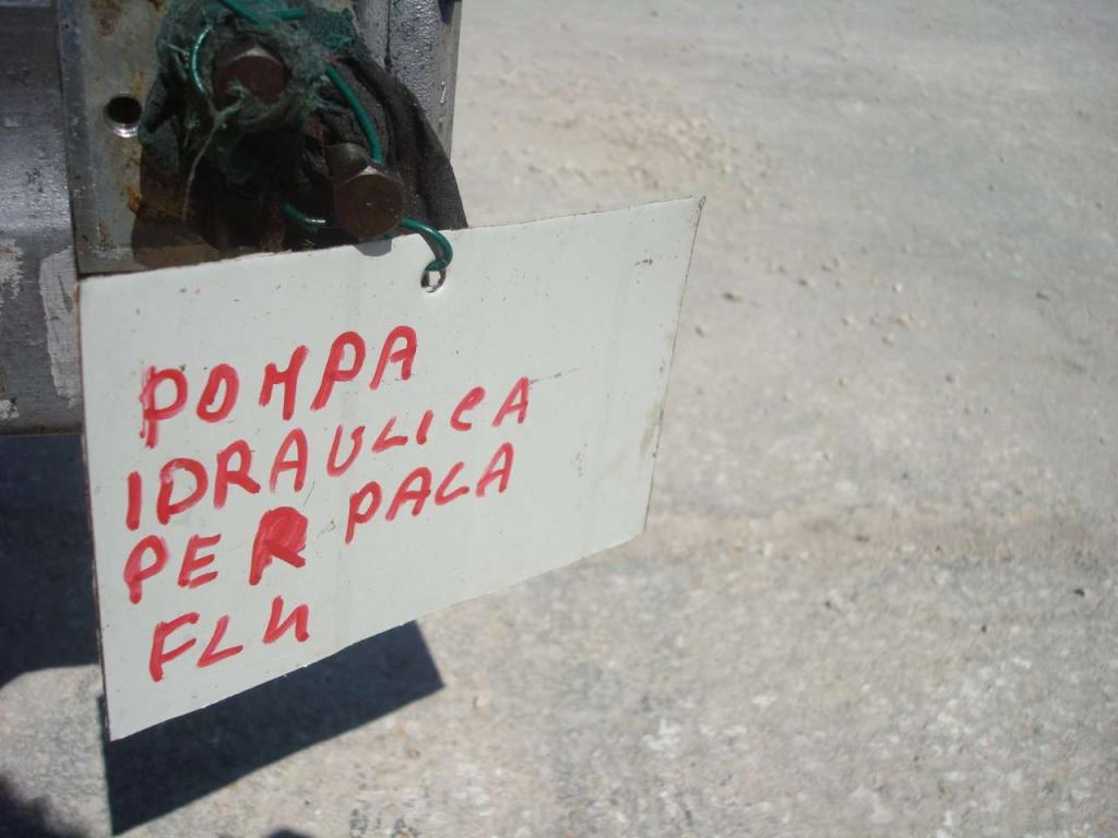 Pompa idraulica per Fiat Allis FL 4C Foto 4