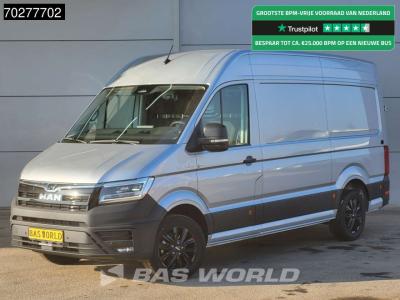 Man TGE 3.180 Automaat 180PK L3H3 LED Airco Cruise Trekhaak Camera Parkeersensoren L2H2 11m3 Airco Trek in vendita da BAS World B.V.