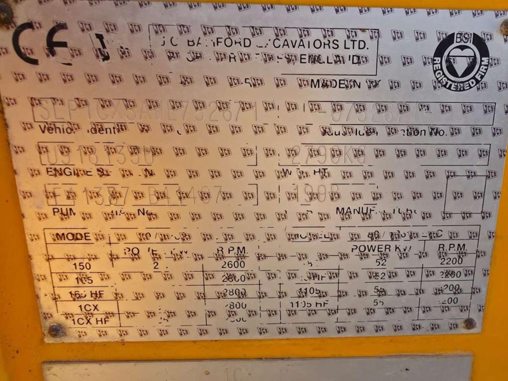 JCB 1CX Foto 8