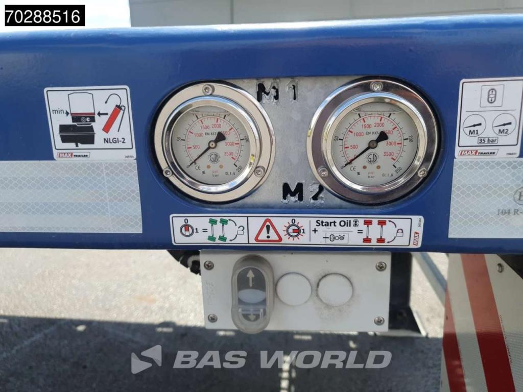 Faymonville MAX210-Z-3AA-13.60-22.5-2.54 3 axles 29M 2x extendable 3x steering axle twistlocks Foto 22