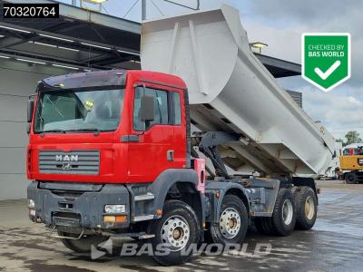Man TGA 35.D28 8X4 15m3 tipper Steel suspension Big-Axle Manual Euro 2 in vendita da BAS World B.V.