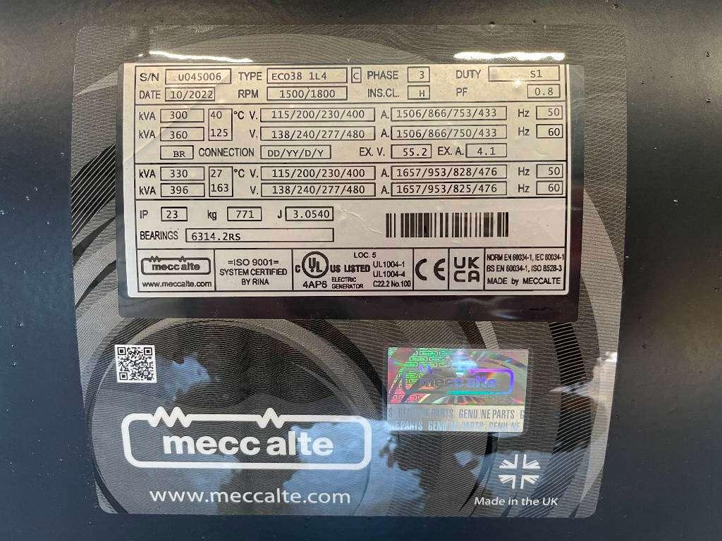 MeccAlte ECO38 - 300 kVA Alternator - DPX-25115 Gruppo elettrogeno Foto 6