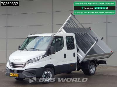 Iveco Daily 35C21 3-Zijdige Kipper Dubbel Cabine 210PK 3.0L Dubbellucht 3,5t Trekhaak ACC Airco LED Camer in vendita da BAS World B.V.