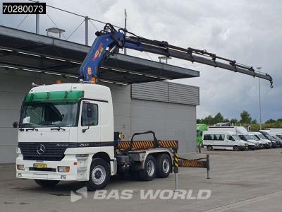 Mercedes Actros 2543 Actros 6X2 NL-Truck Liftachse 3-Pedals Kran PM 40 SP Euro 3 in vendita da BAS World B.V.