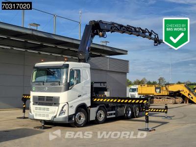 Volvo FH 500 8X2 NEW! HMF 6120 K6 Crane + JIB K5 2.5t Winch Lift+steering axle Euro 6 in vendita da BAS World B.V.