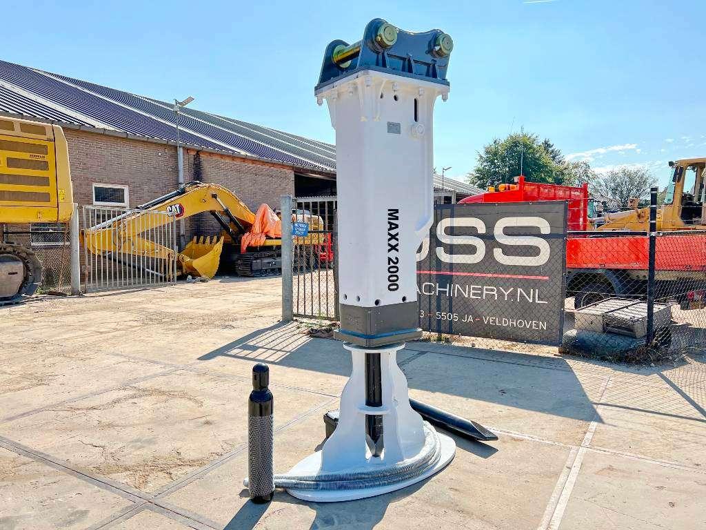 Maxx 2000 hammer / 18-26 ton /hydraulic breaker / Martello demolitore Foto 3