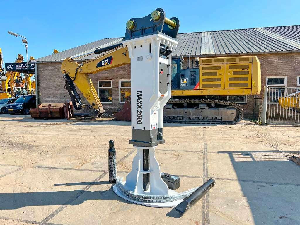 Maxx 2000 hammer / 18-26 ton /hydraulic breaker / Martello demolitore Foto 4