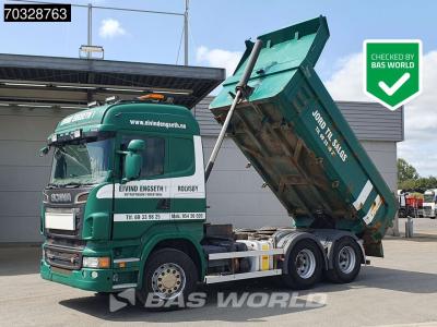 Scania R730 6X4 11m3 tipper Retarder Automatic Euro 5 in vendita da BAS World B.V.