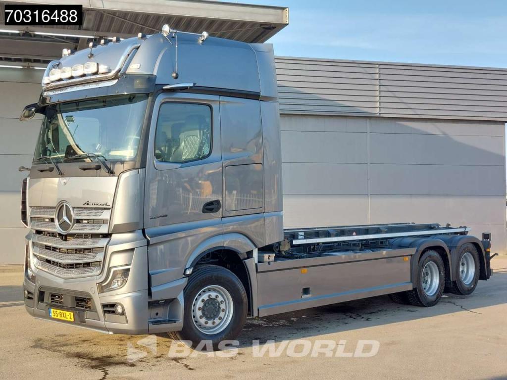 Mercedes-Benz Actros L 2848 6X2 HTS 30 tons cable system Lift-Axle Full Air Automatic Euro 6 Foto 5