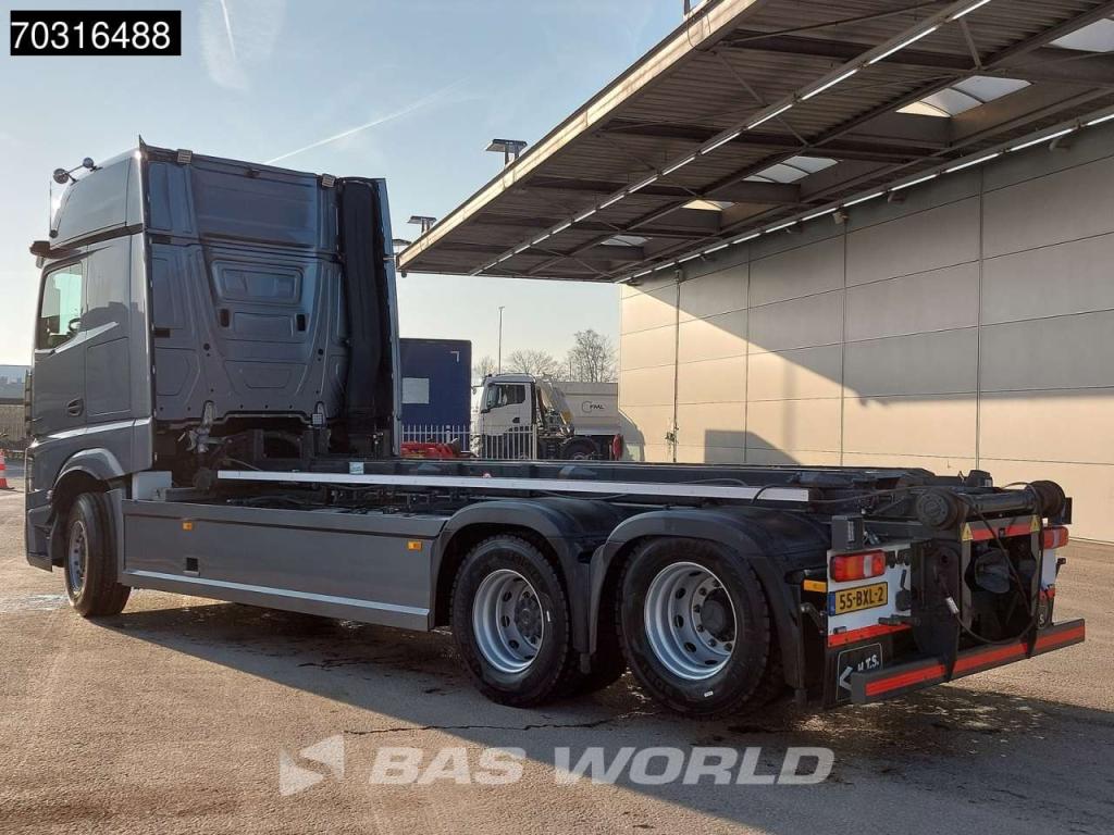 Mercedes-Benz Actros L 2848 6X2 HTS 30 tons cable system Lift-Axle Full Air Automatic Euro 6 Foto 6