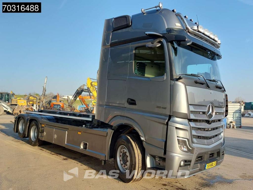 Mercedes-Benz Actros L 2848 6X2 HTS 30 tons cable system Lift-Axle Full Air Automatic Euro 6 Foto 7