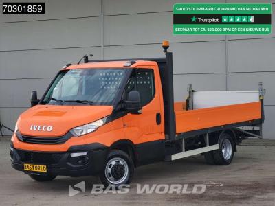 Iveco Daily 35C14 Open Laadbak Dubbelucht 3,5t Trekhaak Navi Airco Euro6 Pritsche Pickup Open Box Airco T in vendita da BAS World B.V.
