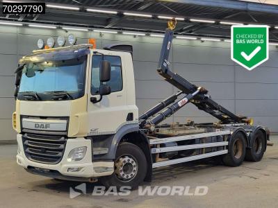 Daf CF 440 6X2 HYVA 22-60-S Hooklift Lift Axle Automatic ACC Euro 6 in vendita da BAS World B.V.