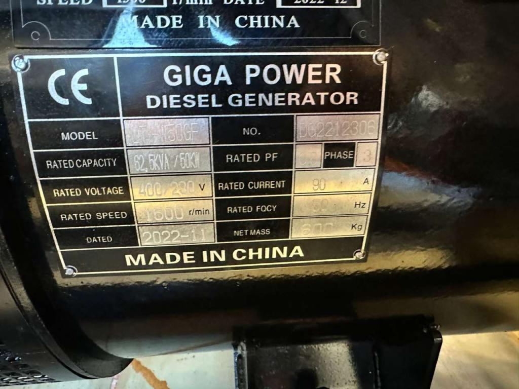 Giga Power LT-W50GF 62.5KVA open set Foto 15