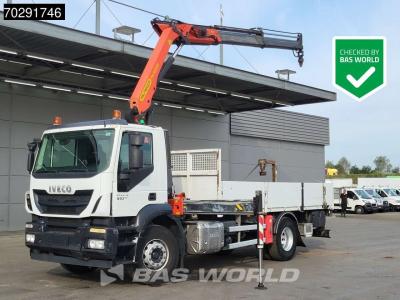 Iveco Stralis 310 4X2 Palfinger PK16002 Crane 5th+6th function Rotator Steelsuspension in vendita da BAS World B.V.