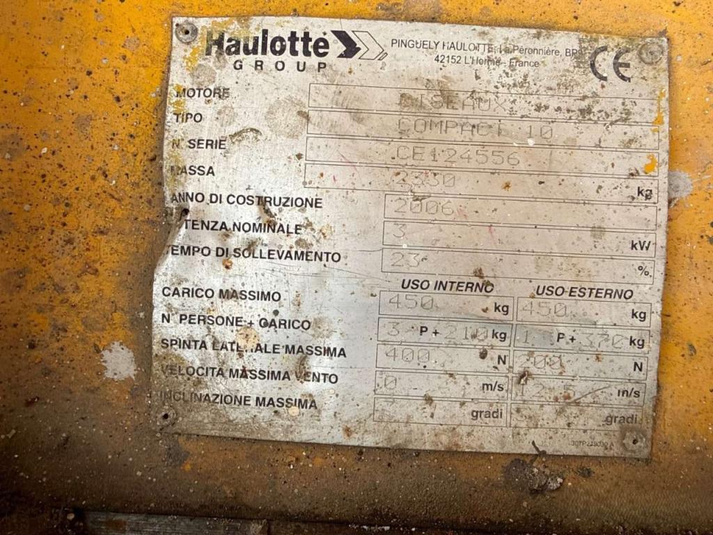 Haulotte Compact 10 Foto 8
