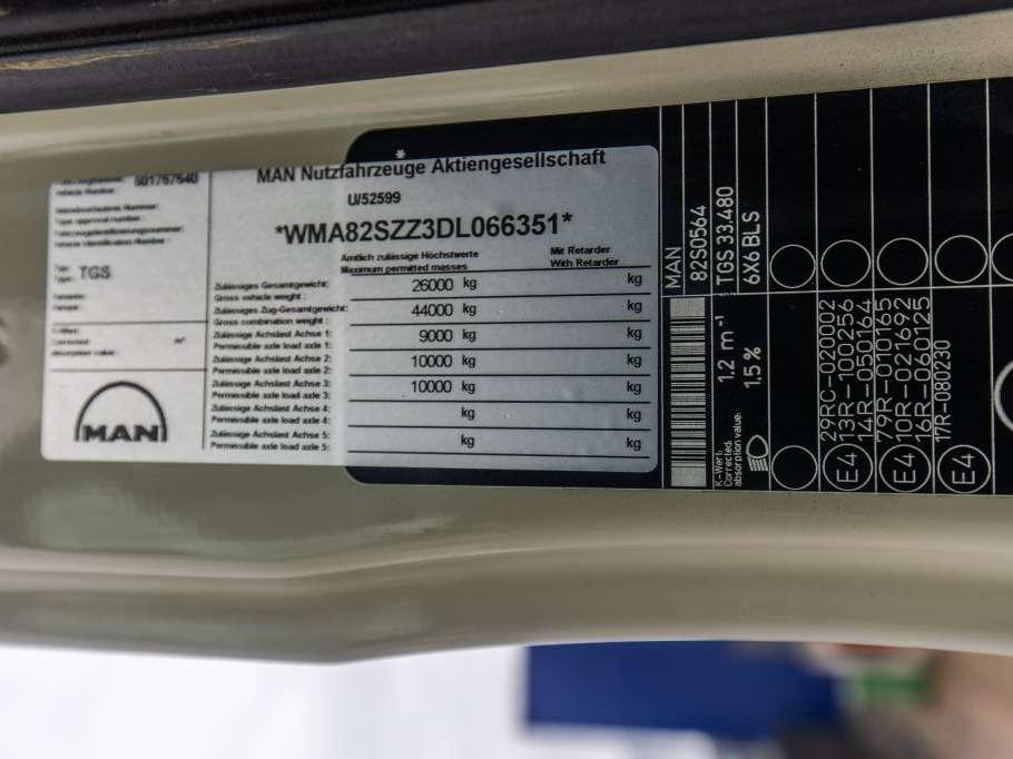 Man TGS 33.480 BLS-6x6 Foto 19