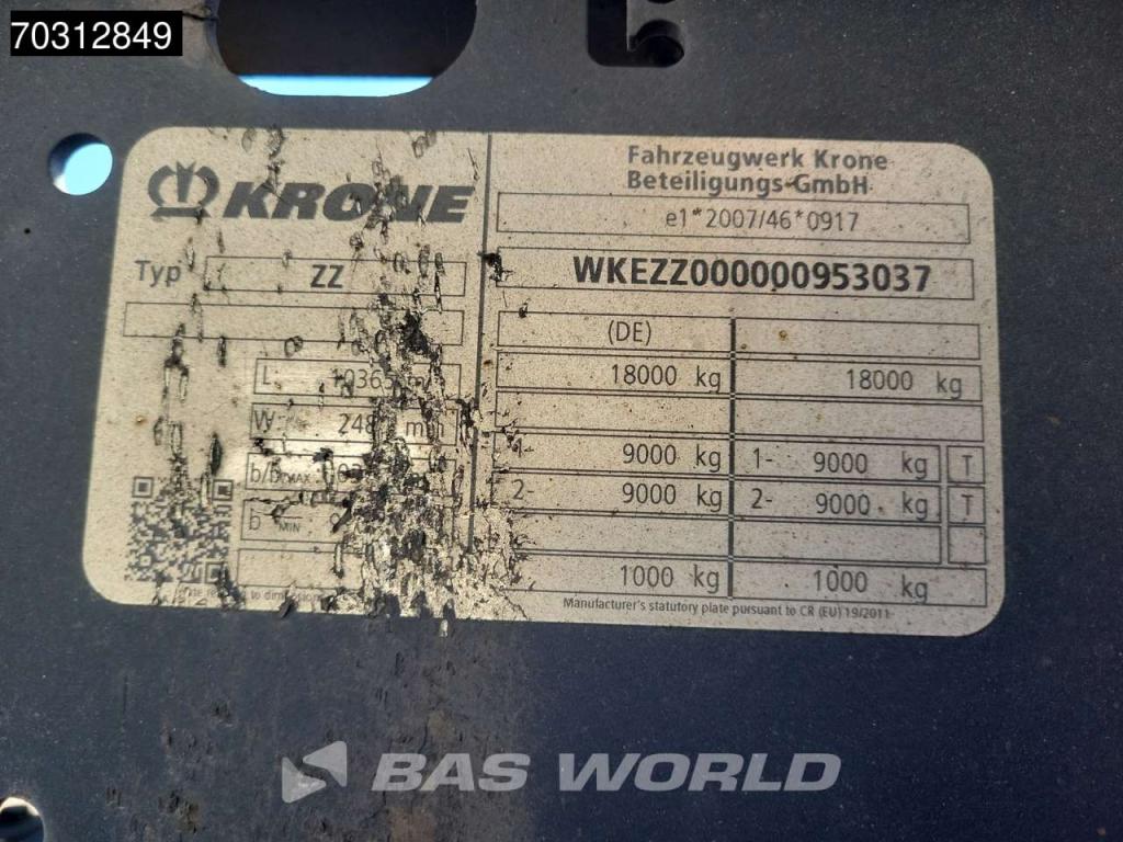 Krone ZZ 2 axles TUV 12/26 20ft Foto 27