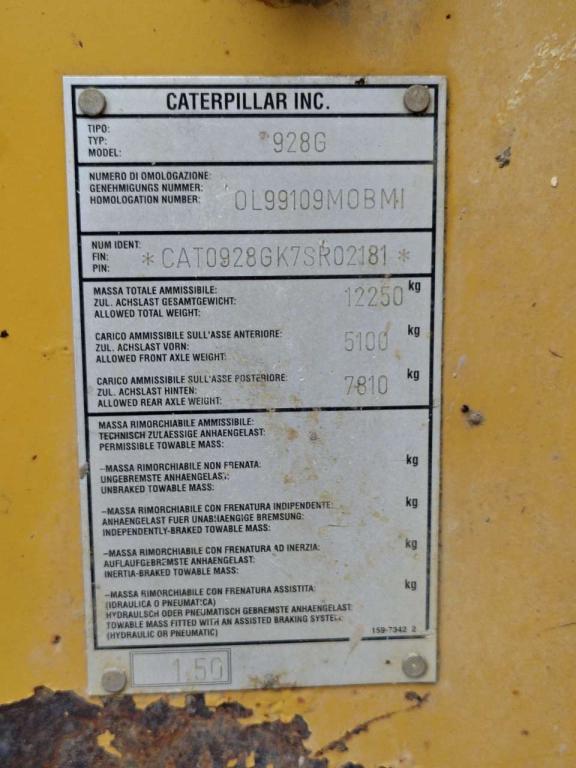 Caterpillar 928 G Foto 23