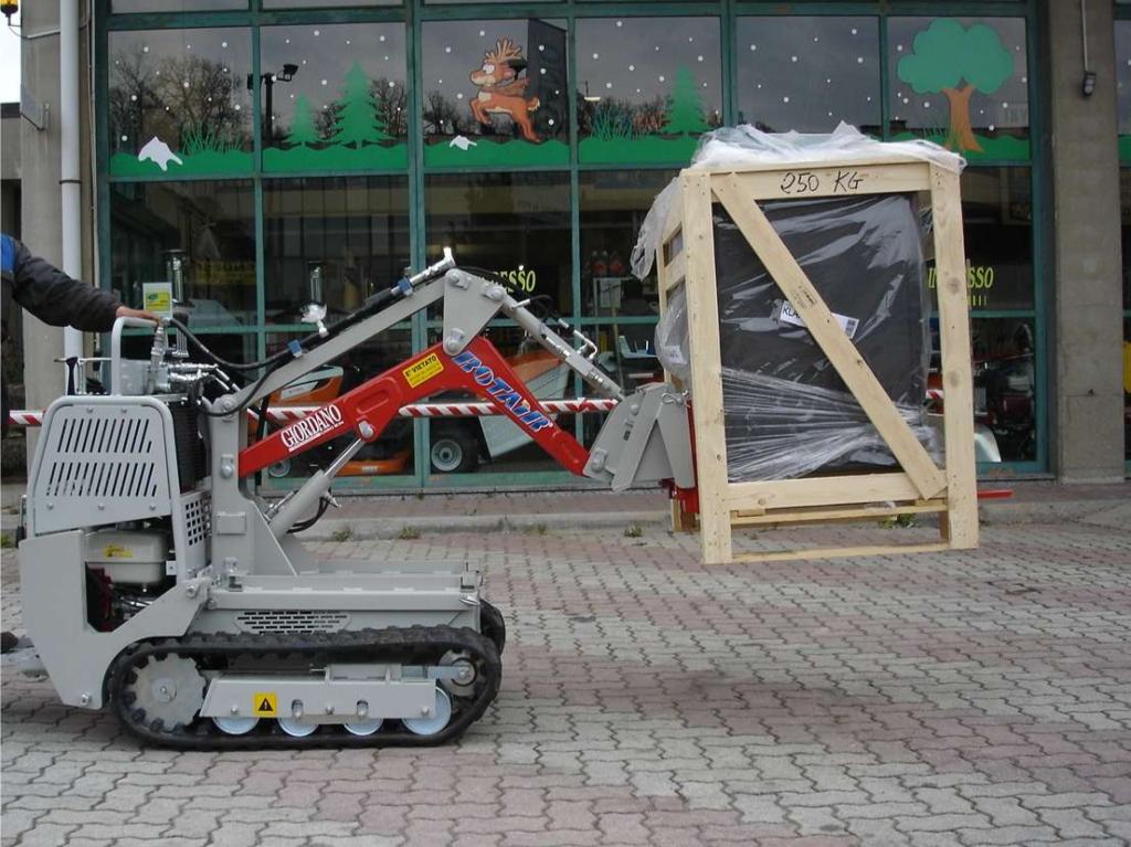 Rotair R70 PLUS CON BRACCIO MULTIFUNZIONE E FORCHE PALLET - MULETTO Foto 12