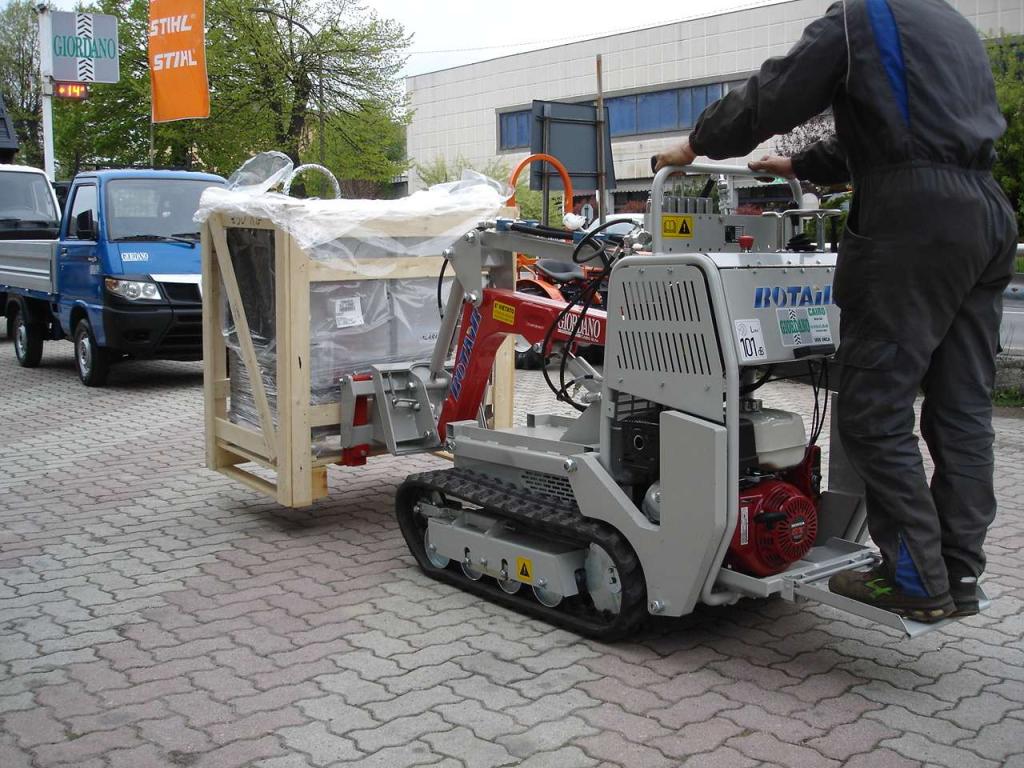 Rotair R70 PLUS CON BRACCIO MULTIFUNZIONE E FORCHE PALLET - MULETTO Foto 15