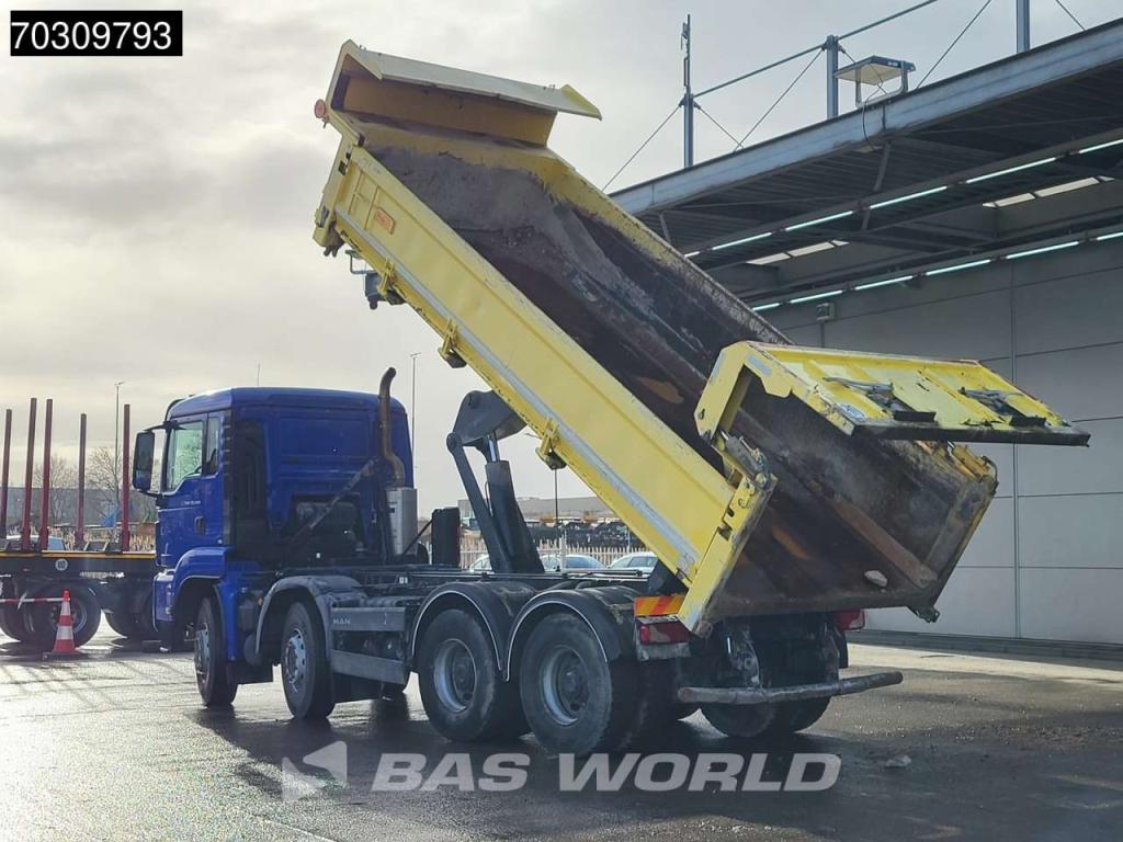 Man TGS 35.460 8X4 12m3 2-way tipper Steelsuspension Big-Axle Automatic Euro 6 Foto 2