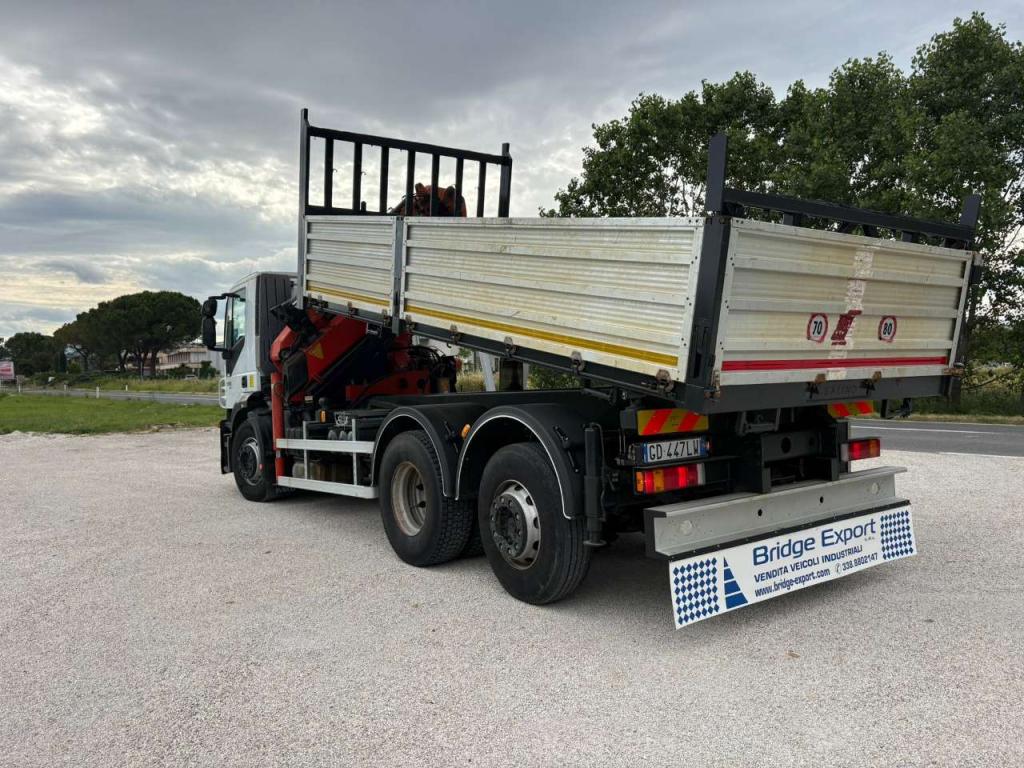 Iveco STRALIS 330 euro 5 ribaltabile GRU PALFINGER Foto 6