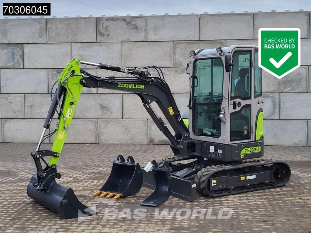 Caterpillar 302.7 FACTORY WARRANTY - CW/3 BUCKETS - CE Foto 1