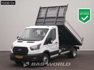 Ford Transit 165pk Kipper Dubbellucht 3,5t Trekhaak Airco Camera Euro6 Tipper Benne Kieper A/C Towbar in vendita da BAS World B.V.