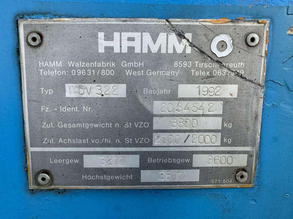 Hamm DV 3.22 Double Drum Foto 22