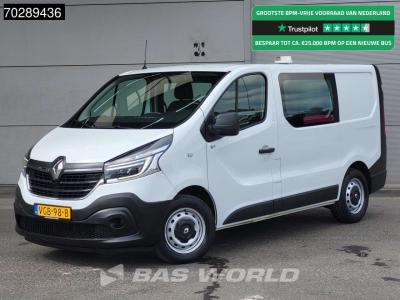 Renault Trafic 95pk Dubbel Cabine L1H1 LED Navi Airco Cruise Parkeersensoren Euro6 L1 DC Doka Mixto 6m3 Air in vendita da BAS World B.V.