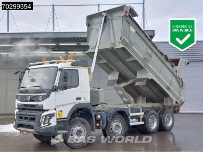Volvo FMX 450 8X4 16m3 tipper Steel suspension Big-Axle Automatic VEB Euro 6 in vendita da BAS World B.V.