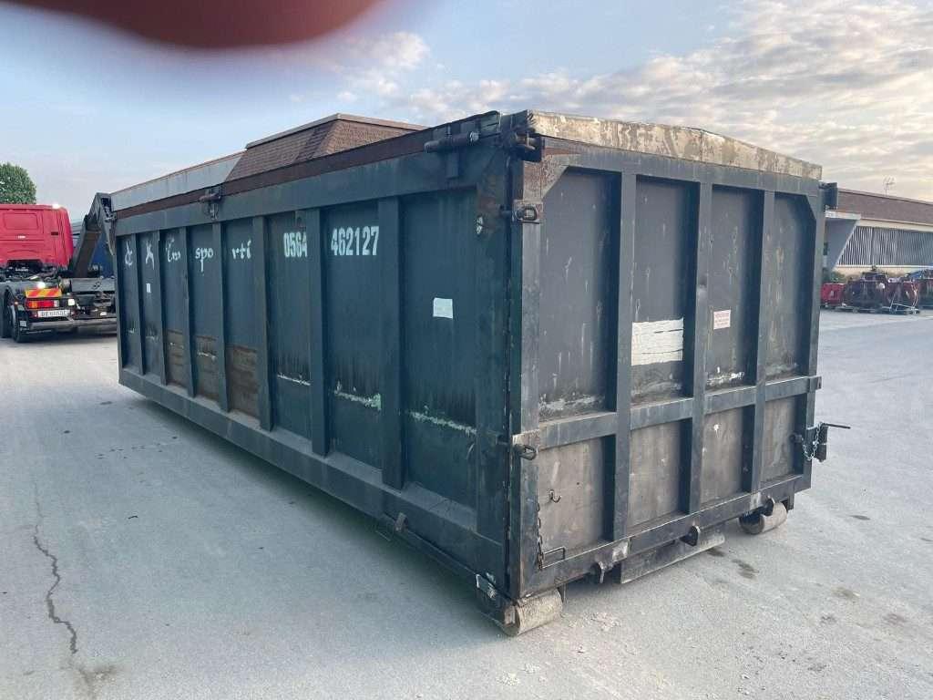 CONTAINER SCARRABILE USATO CON COPERCHIO Foto 4