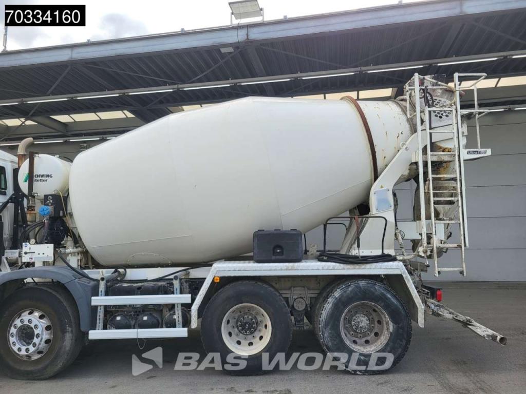 Man TGS 32.420 TGS 8X4 Schwing 9m3 mixer steelsuspension Automatic Euro 6 Foto 6