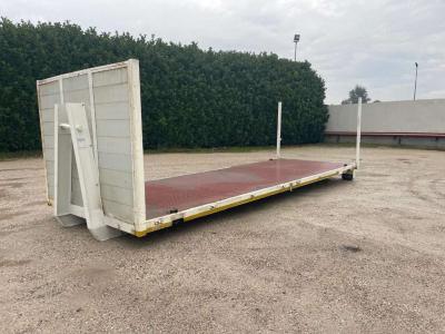CONTAINER USATO A PIANALE SENZA SPONDE in vendita da Aurora Srl